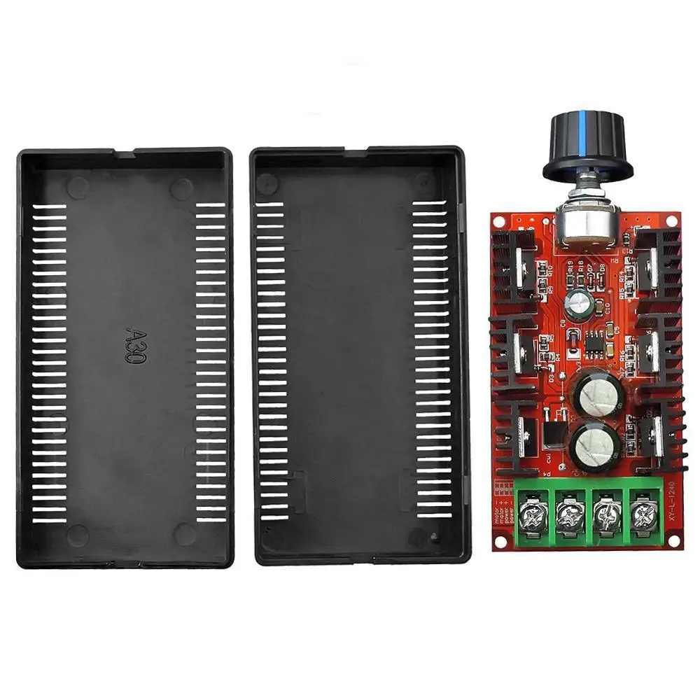 DC мотор управления скоростью RC контроллер 12V 24V 48V 2000W макс 10 50V 40A ШИМ HHO|Двигатель
