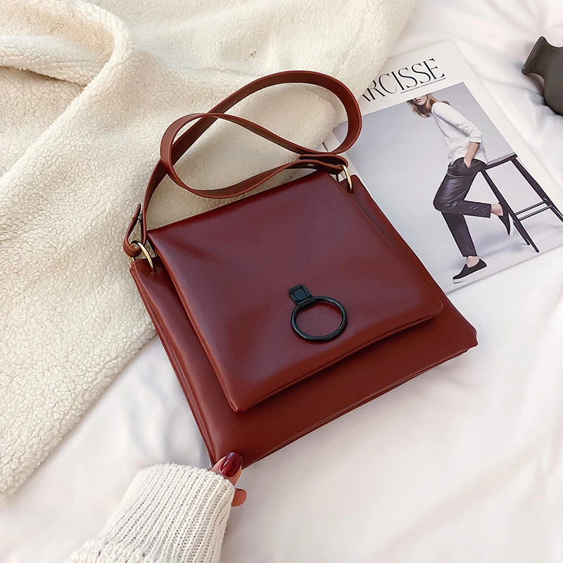

Luxurious Handbags Bags for Women 2019 Pu Leather Shoulder Bag 2020 Autumn and Winter Designer Handbag Quality and Crossbody Bag