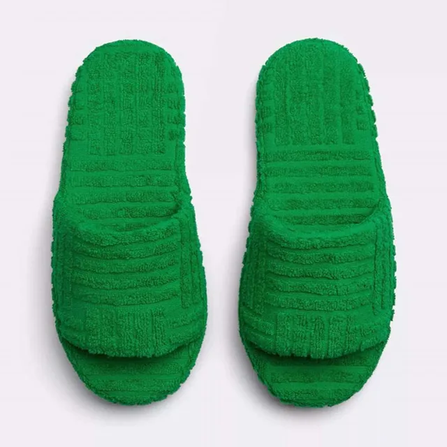 Green Soft Sole Comfort Slides Gifts for women