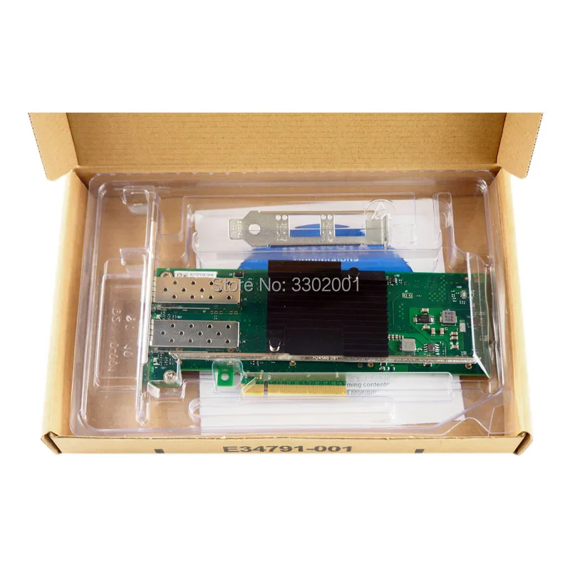 X710 DA2 10G SFP + двойной порт PCIe v3.0 x8 Intel X710BM2 чип Ethernet сетевой адаптер в том числе два 10g