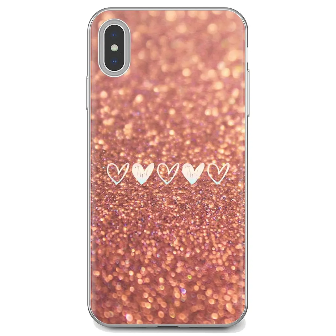 For Meizu M6 M5 M6S M5S M2 M3 M3S NOTE MX6 M6t 6 5 Pro Plus U20 Silicone Phone Case Sequins heart shape Color meizu phone case with stones Cases For Meizu