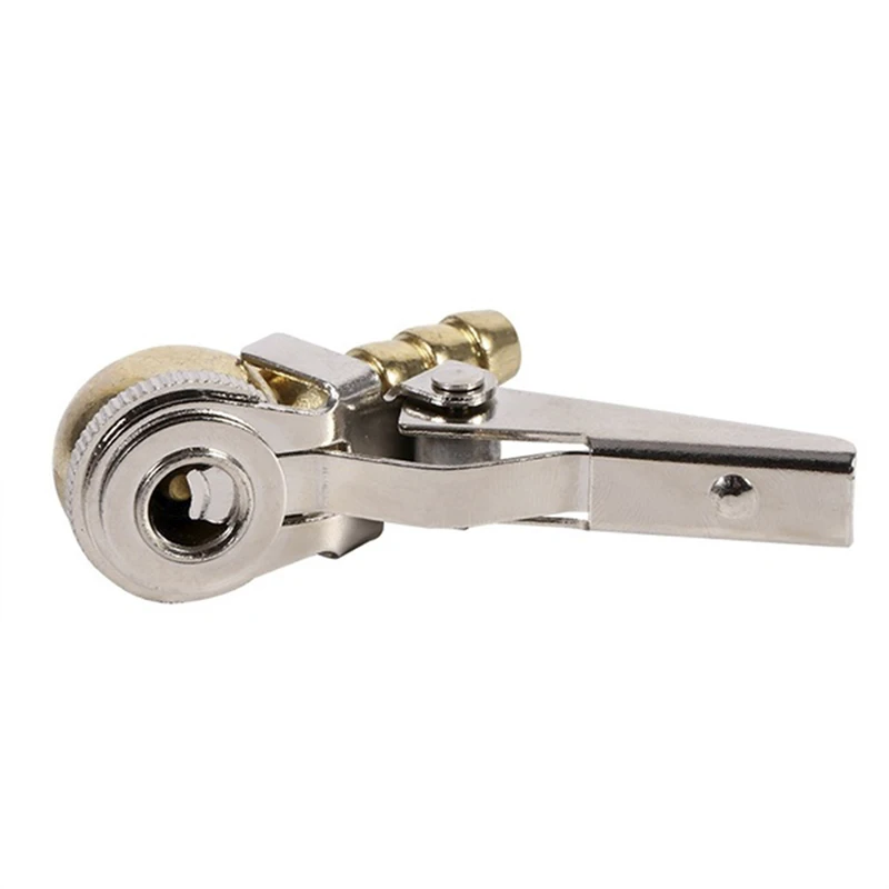 Auto Tire Air Pump Chuck Clip Car Truck Tyre Tire Inflator Valve Connector 8mm Clamp Repair Tools 1pcs