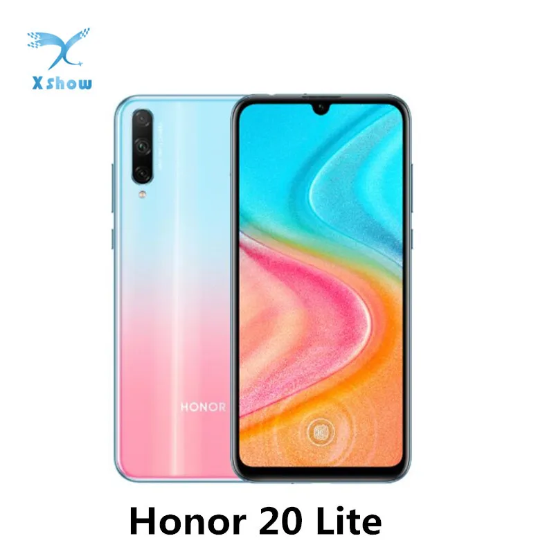 Оригинальный мобильный телефон Honor 20 Lite 4G LTE на базе Android 9 0 Kirin 710F 6 3 дюймовый