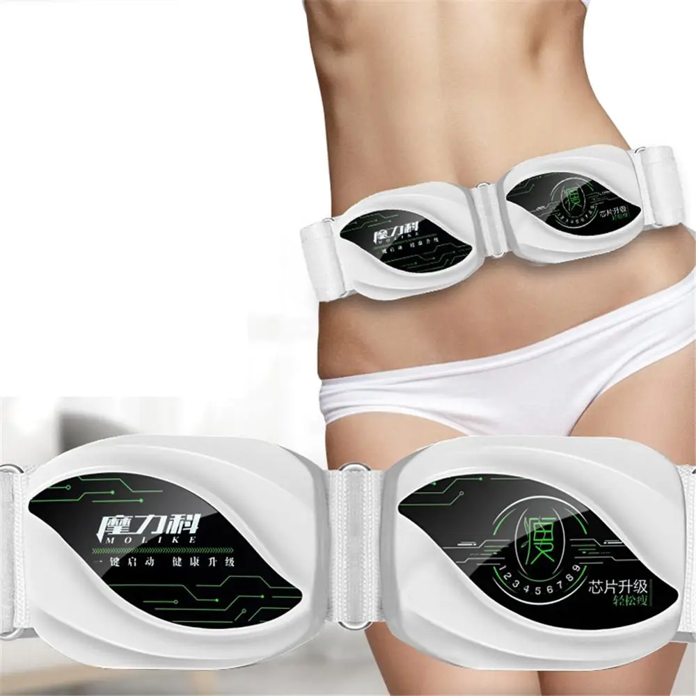 

Electric Vibration Fitness Massager Vibrating Slimming Belt for Thin Leg and Belly Fat Burning Muscle Waist Trainer Stimulator