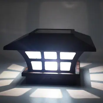 

Solar LED Pillar Lamp Waterproof Intelligent Light Control for Garden Yard Support Dropshipping
