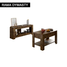 TV table and Lift Top Coffee Table with Storage , Rustic Wood Raisable Top Central Table for Living Room