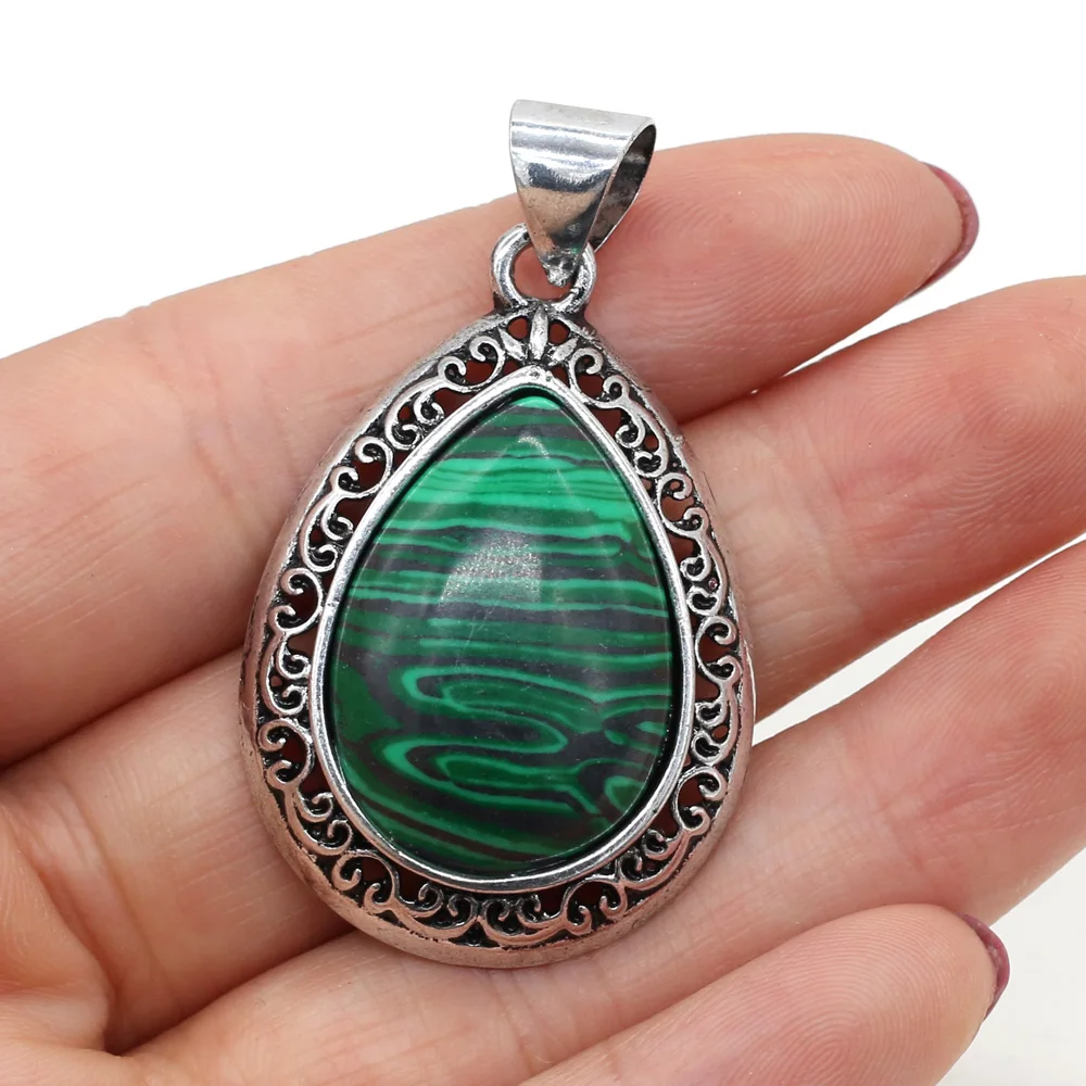 Ciondolo in argento Sterling 925 massiccio con lapislazzuli e