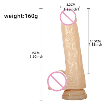 Sex Toys For Woman Men Girl For Adults 18 Big Dilldo Huge Penis Suction Cup Soft Material  Masturbation Large Aftifclal Dildo AV 6