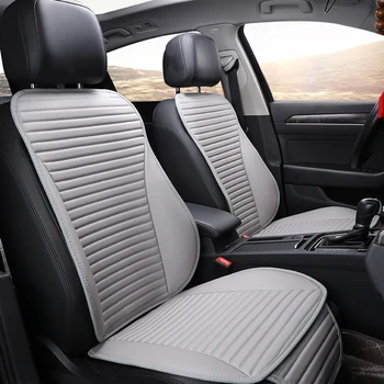 

2020 Easy Clean Not Moves Car Seat Cushions, Accessories For Kia Rio Pu Leather Non Slide Seats Cover Water Proof FR3 X30