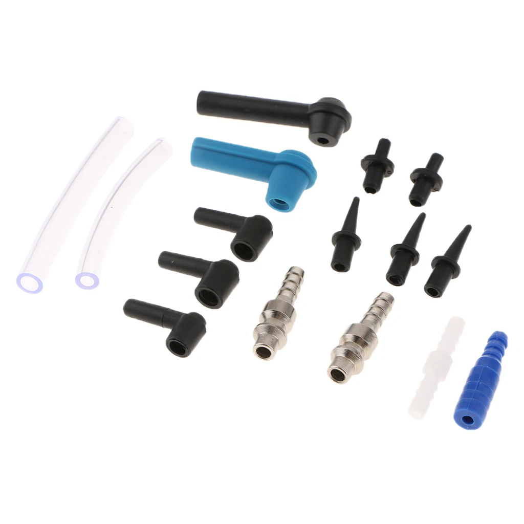 

16pcs Car Truck Brake System Fluid Bleeder Oil Exchange Adapter