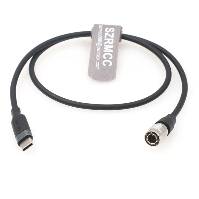 4 Pin Male Hirose To Boost 12V USB Power Cable For Sound Devices