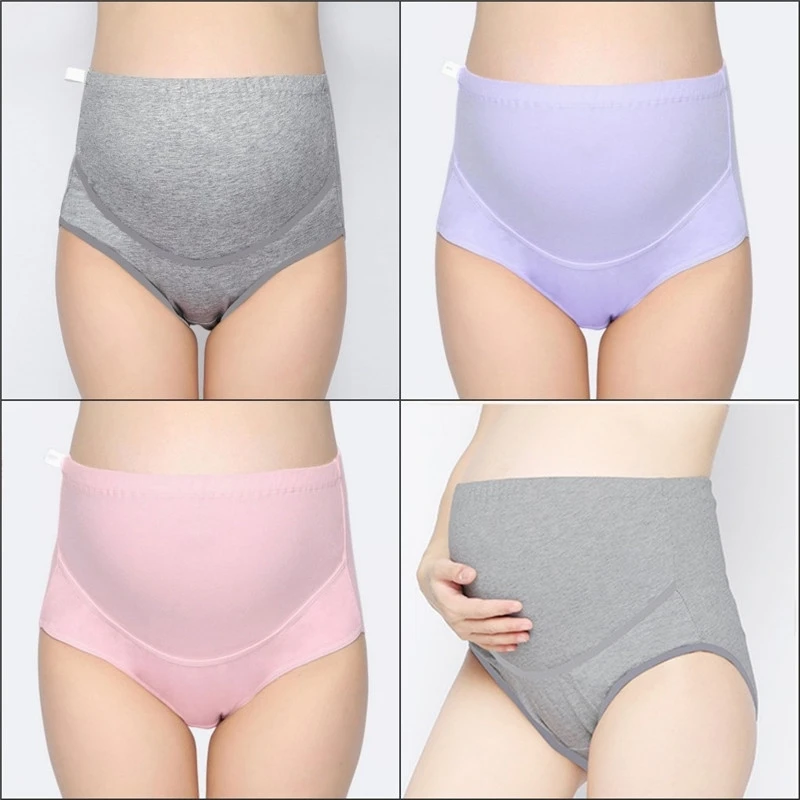 Pregnant-Women-Cotton-High-Waist-Panties-Maternity-Large-Size-Adjustable-Panties-Prenatal-Comfortable-Breathable-Underwear