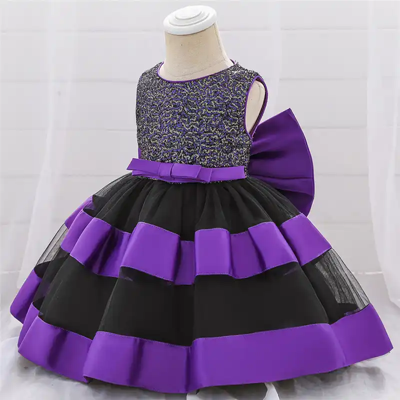 Vestido Con Lazo Grande De Lentejuelas De 1 5 Anos Para Nina Fiesta De Cumpleanos Boda Princesa Ropa Para Ninas Pequenas Ropa Para Ninos Vestidos Para Ninas Aliexpress