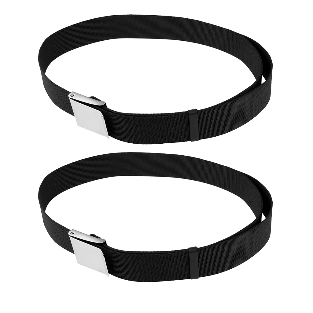 2Pcs Weight Belt Webbing Strap& Quick Release Buckle for Scuba Diving BCD- Secure& Durable