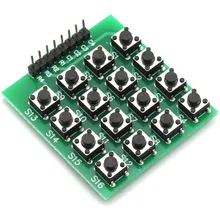 

4x4 Matrix 16 Keypad Keyboard Module 16 Button Mcu for Arduino