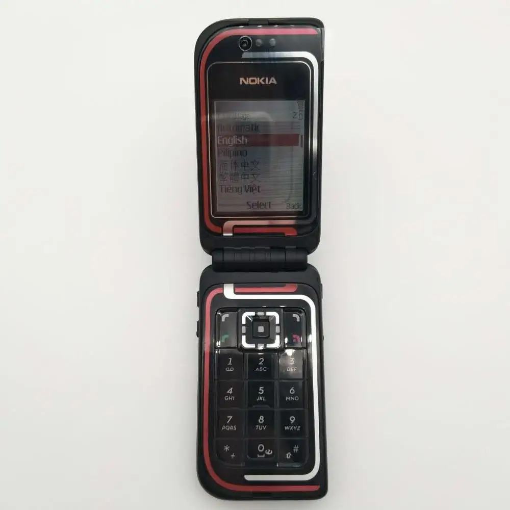 Разблокированный Мобильный телефон Nokia 7270 экран 2 0 дюйма GSM 2G один год