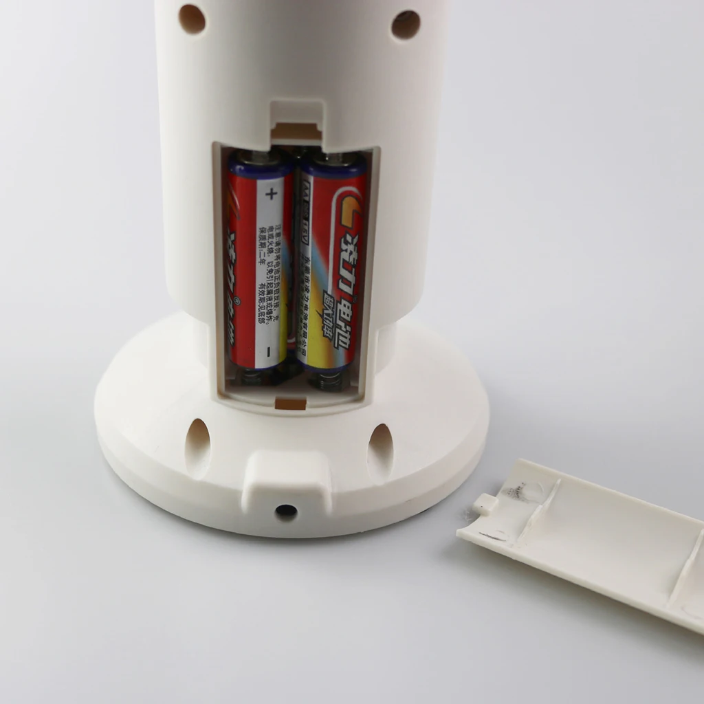 Portable Mini USB Tower Fan with LED Night Light Cooling For PC Laptop Desk