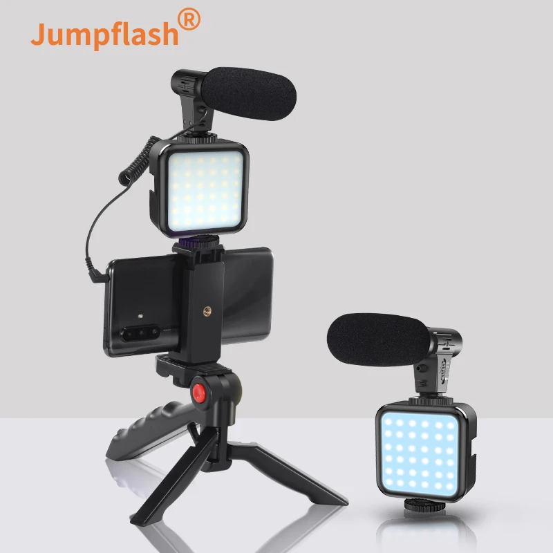 JumpflashTripodHolderVloggingKitsLiveSelfieLEDFillLight