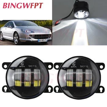 

2PCS High bright LED Fog Lights Aluminum & Plastic For Peugeot 407 Coupe 6C_ 2005 2006 2007 2008 2009 2010 2011