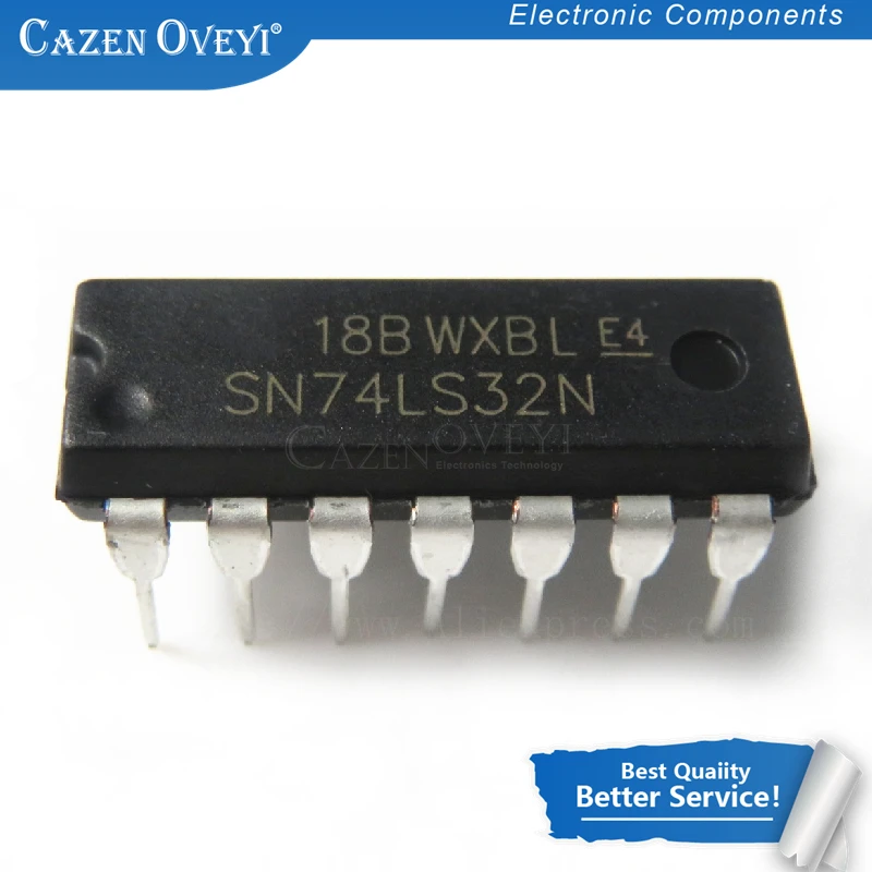 Circuiti Integrati 74LS32 10 Pezzi Circuiti Integrati HD74LS32P / 74LS32 / SN74LS32N DIP HITACHI - Per Elettronica E Riparazioni Nintendo S - Foto 10