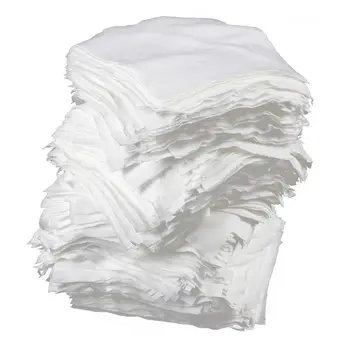 

Dust-free Cleanroom Wiper wiping cloth 4 inch x 4 inch 400 Pcs White