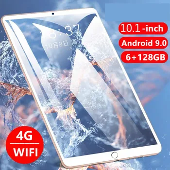 

2020 New 10 inch Tablet Quad Core 6 RAM 128 GB ROM 1280*800 IPS HD Screen Android 9.0 OS and Google Play Netflix