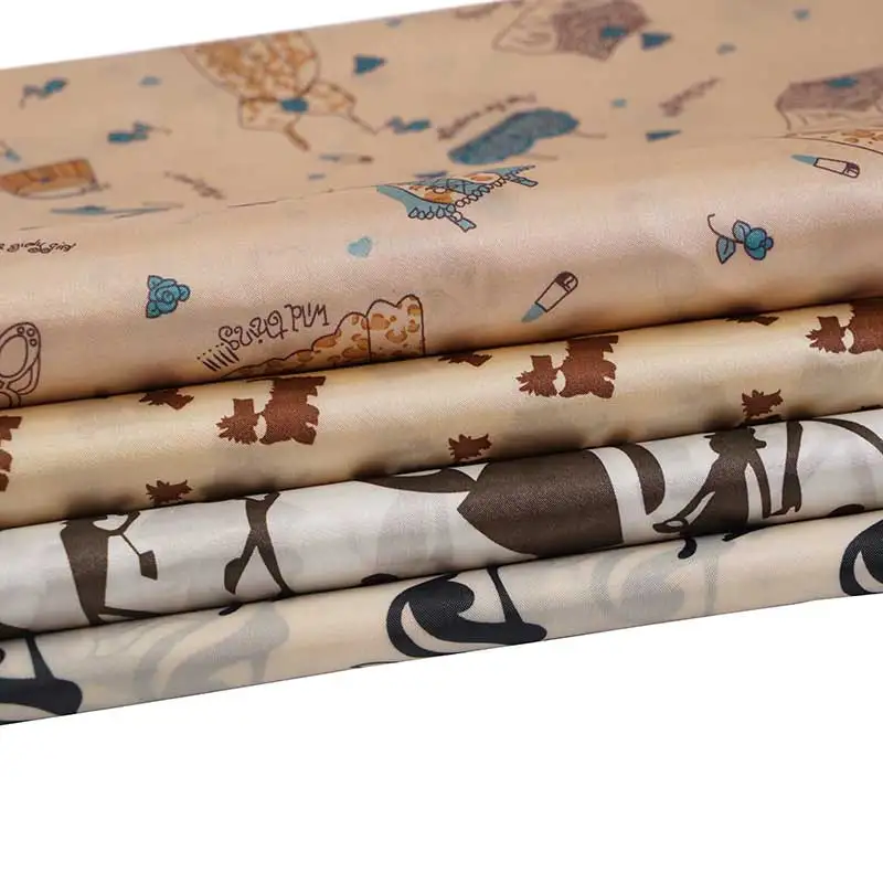 Полиэфирная ткань для собак из тафты, подкладочная ткань для шитья сумок, подкладочный материал 50x150 см/шт. W23