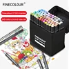 FINECOLOUR EF103 Dual Heads Professional Art Markers Pen Oily Alcoholic Marker 12/24/36/48/60/72/240 Colors Soft Head Round Rod ► Photo 3/6