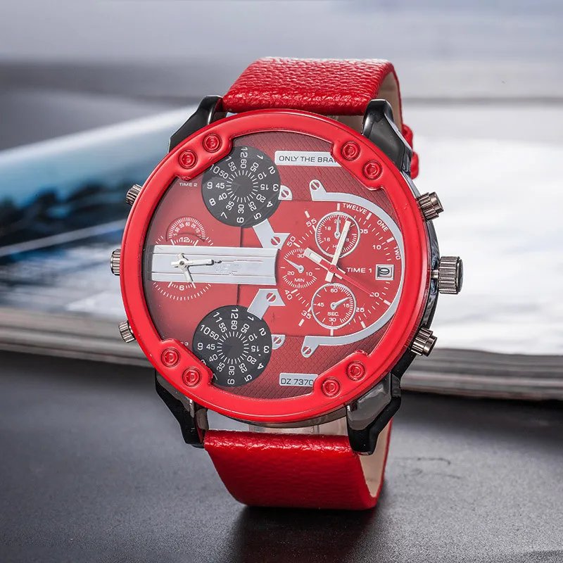 

Foreign Trade DZ Watches Korean Version New Fashion Individual Watches Foreign Trade Hot Selling Men's Quartz Watches 7370 Explo