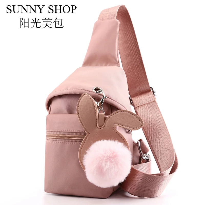 SUNNY SHOP модная нагрудная сумка через плечо Женская поясная водонепроницаемая в