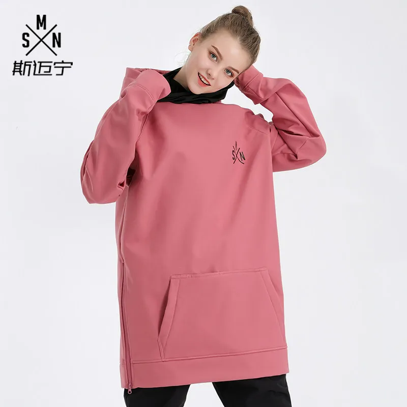 Новинка брендовая мужская и женская лыжная куртка SMN одежда для сноуборда зимняя