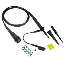 200 МГц осциллограф щупы с клеммами с комплектом аксессуаров BNC крокодил измерительный зонд осциллографа