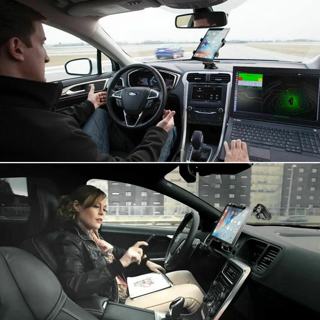 360 ° 7-10 дюймов планшет автомобильный лобовое стекло инструмент кронштейн-держатель для iPad gps сильное крепление всасывания Многофункциональный#20