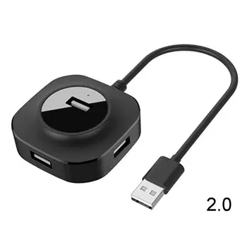 

USB Hub USB 3.0 Hub 2.0 Mini Multiple USB Splitter Adapter 4-Port Speed ​​USB-Hub Expander for PC