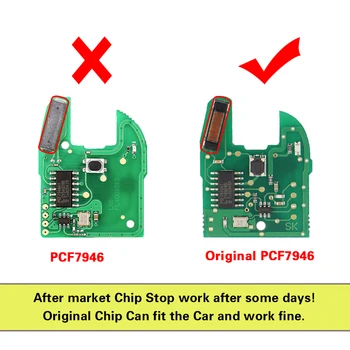 YIQIXIN 1 pulsante ID46 PCF7946 Chip 433Mhz sostituzione telecomando telecomando per Renault Kangoo Clio 2001-2008 NE73 VAC102 lama 3 YIQIXIN 1 pulsante ID46 PCF7946 Chip 433Mhz sostituzione telecomando telecomando per Renault Kangoo Clio 2001-2008 NE73 VAC102 lama - YIQIXIN 1 pulsante ID46 PCF7946 Chip 433Mhz sostituzione telecomando telecomando per Renault Kangoo Clio 2001