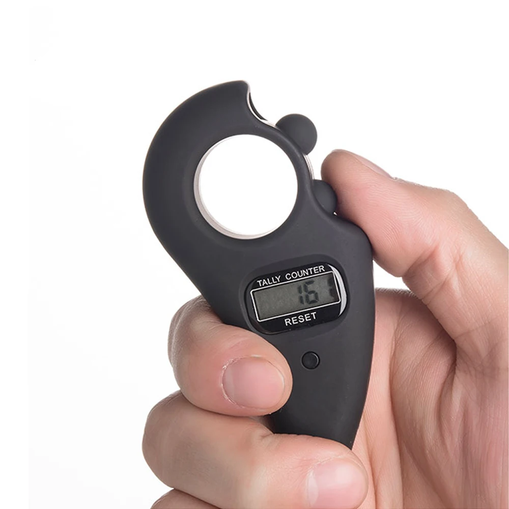 

New Electronic rosary with 5 digital LCD hand tally counter easy reset powerful battery easy changeable 6 solid color available