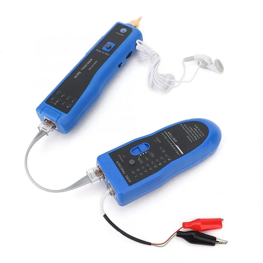 Многотональный импульсный сетевой кабель тестер RJ11 RJ45 детектор линия искатель 1-1000 м телефонный провод Tracer
