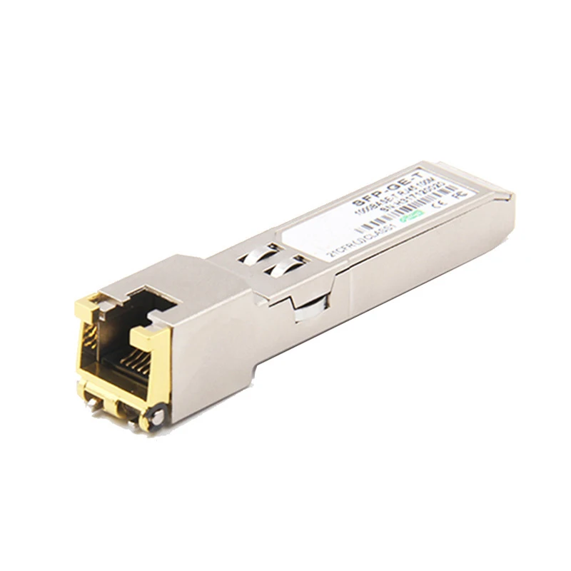 Módulo SFP de puerto Ethernet RJ45, interruptor Gbic 10/100/1000M, Conector de cobre RJ45, envío gratis