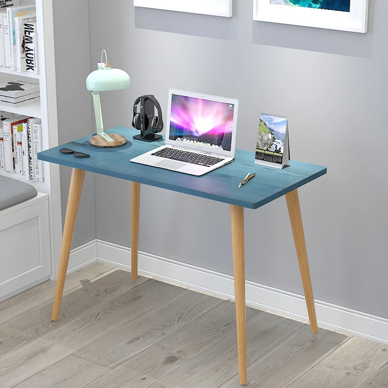 

Table simple computer table IKEA desk household student writing desk simple learning table Nordic economic type