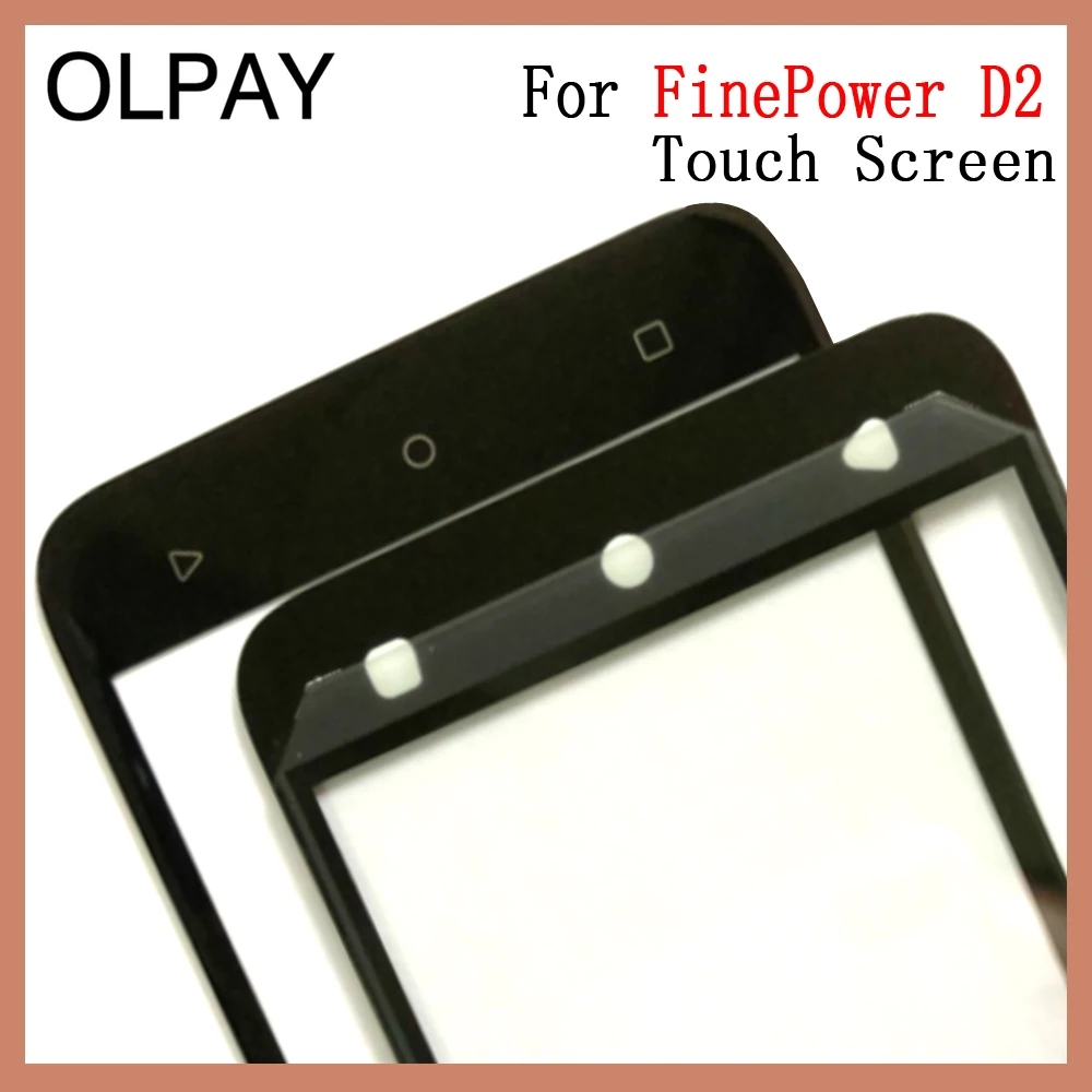 Сенсорный экран для мобильного телефона 5,0 ''дюймов для FinePower D2 сенсорный экран стекло дигитайзер панель объектив сенсор стекло Ремонт
