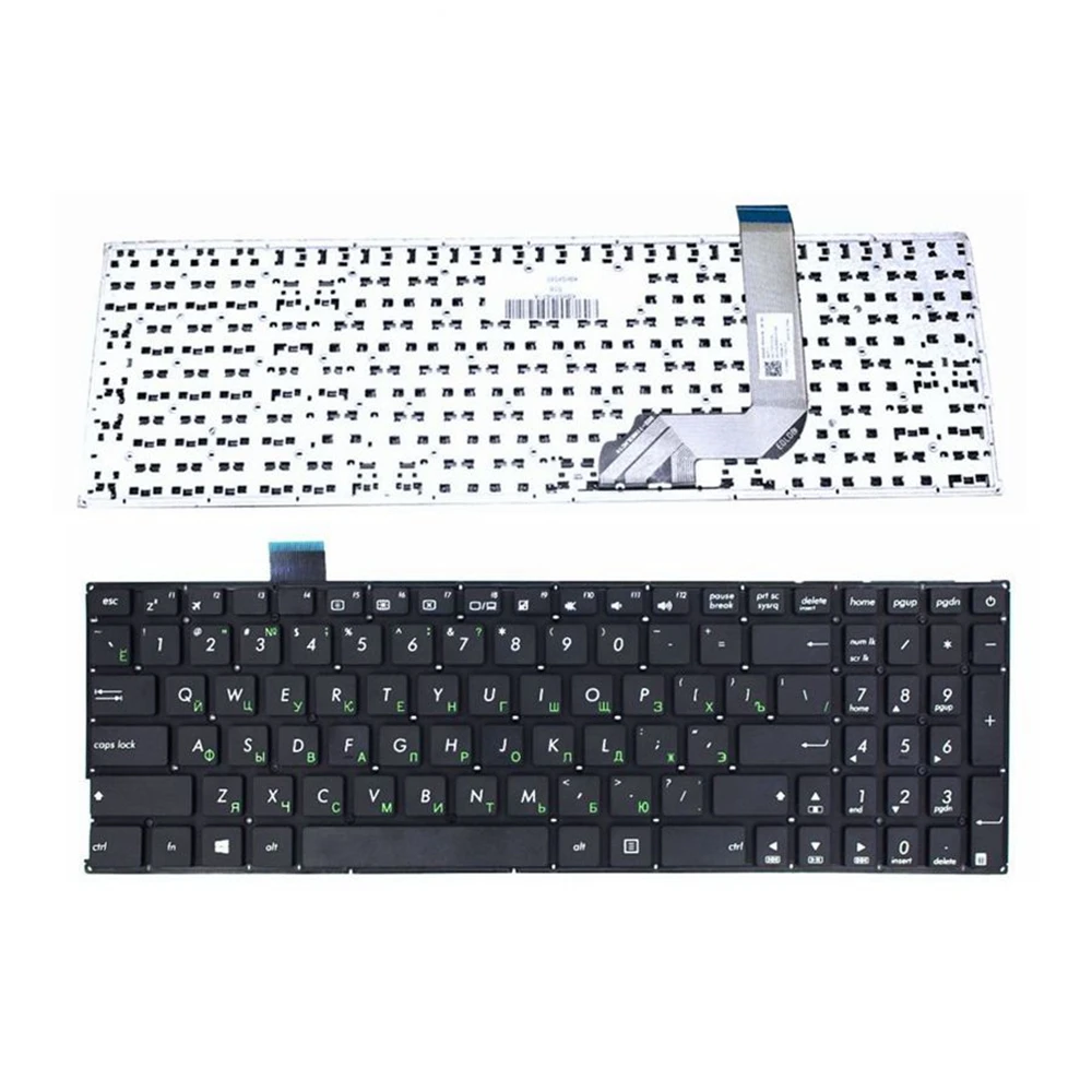 Ноутбук с поддержкой русского языка клавиатуры для ноутбука ASUS VivoBook X542BA X542B X542U X542UR X542UQR X542UN X542UF X542UA X542UQ RU Клавиатура ноутбука