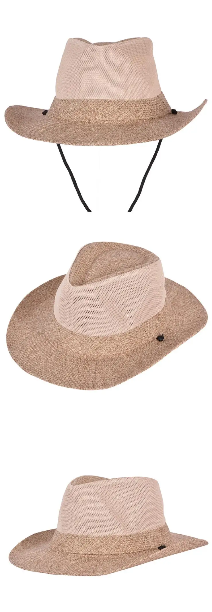 H7544 средство для защиты от солнца Sunhat Мужская Летняя Повседневная дышащая солнцезащитная Кепка солнцезащитный козырек для альпинизма Анти-ультрафиолетовая шляпа