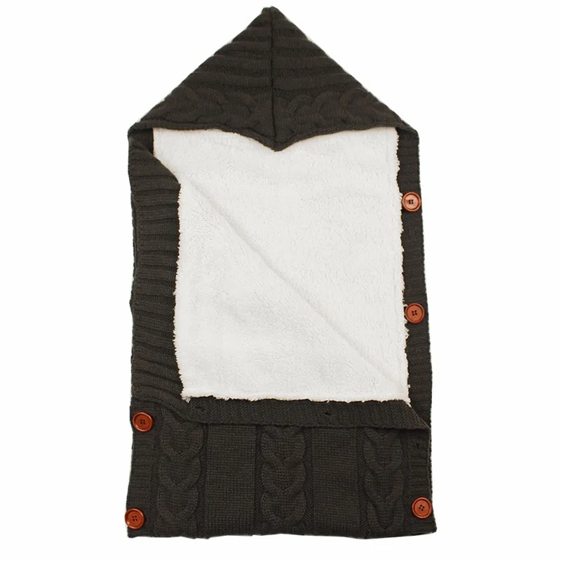 MOTOHOOD Velvet Baby Blankets Newborn stroller Swaddle Winter Fleece Baby Wrap Sleeping Bag For Infant Baby Quilt