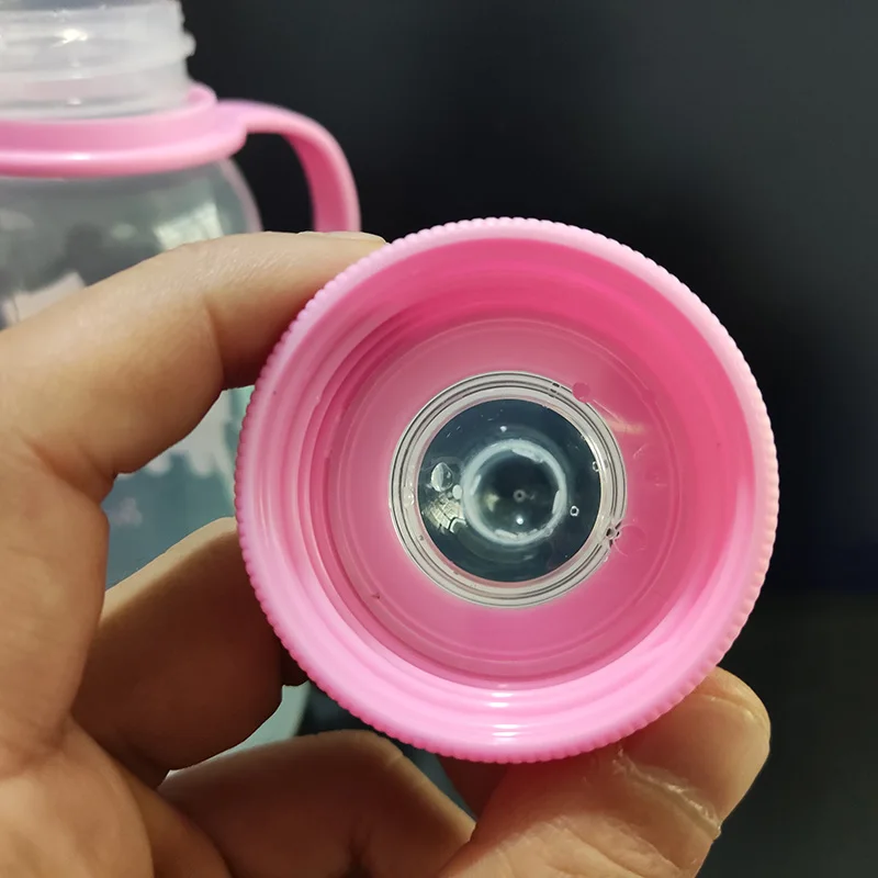 Water Bottle Milk Bottle Feeding Bottle Glass Milk Bottle Baby Feeding Utensils 120ML/240ML Newborn Children Infant Baby Boy Girl Wide Mouth PP Feeding Bottle Drinking Water Breast-like Feeding