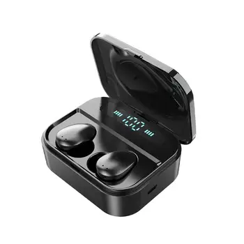

Waterproof Wireless Sport Earbuds Battery Display Wireless Earphone Stereo Headset with Charging Box