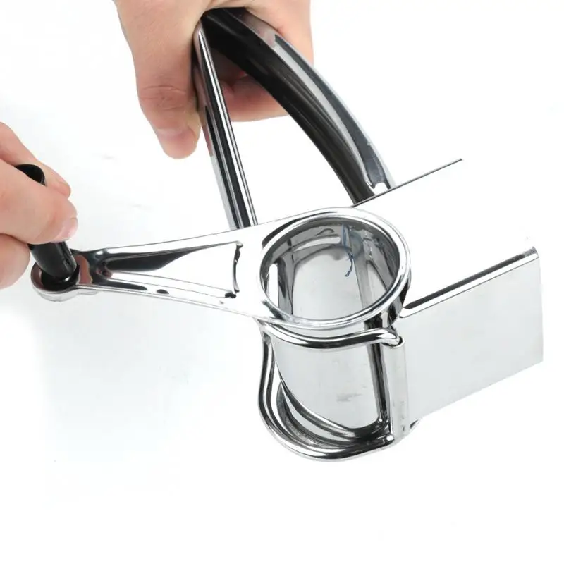

Good quality Stainless Steel Cheese Grater Rotary Cheese Chocolate Grater Slice Shred Kitchen Tool