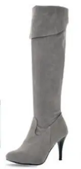Женские высокие сапоги; botas mujer invierno; зимние теплые модные сапоги без шнуровки; женские сапоги-гладиаторы; Zapatos De MujerD100