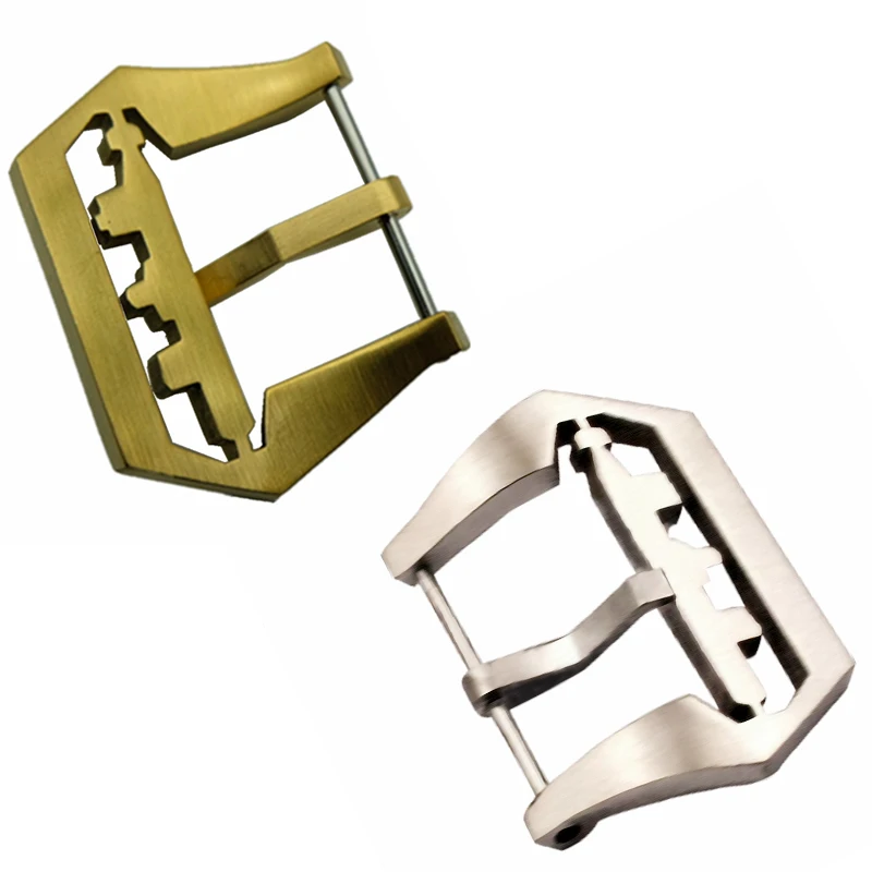 

20/22/24/26MM Pure Copper / Stainless Steel Watch Buckles Big Watch Band Clasps For PAM382 PAM507 / 508 PAM000 PAM111 PAM517