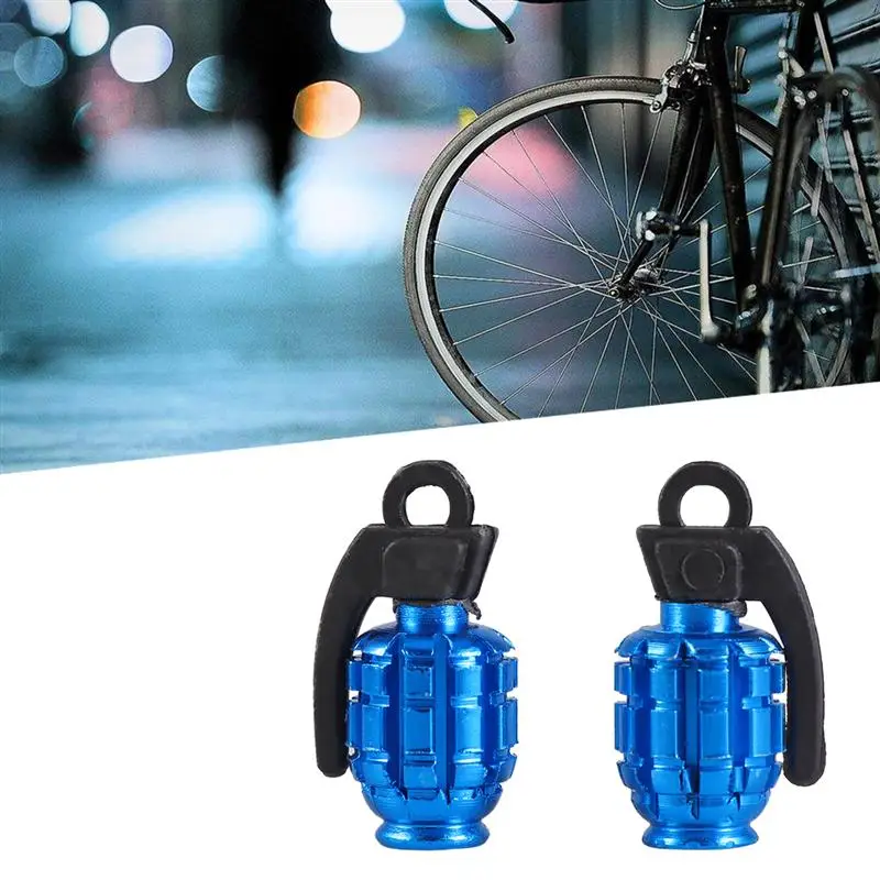 Пара колпачков для клапанов Schrader style BMX из алюминиевого сплава для автомобиля, мотоцикла, скутера, велосипеда, MTB BMX, водонепроницаемые колпачки для пневматического клапанов