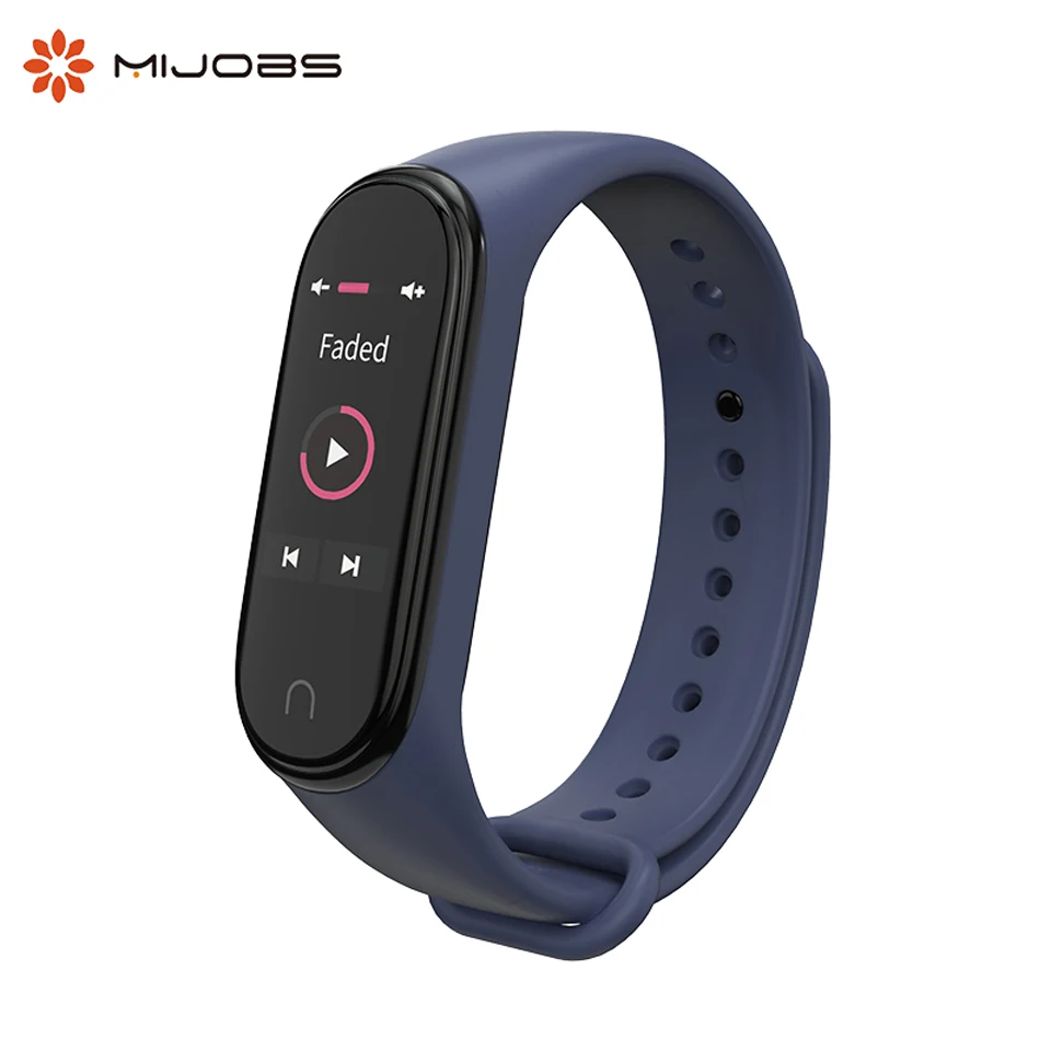 

Mijobs Mi Band 4 Wrist Strap Silicone for Xiaomi Mi Band 3 Smart Bracelet Original Wristband Straps Miband 4 3 Watch Accessories